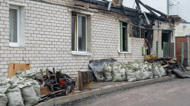 Professional Emergency Fire Cleanup technician working in Cottage Grove, WI